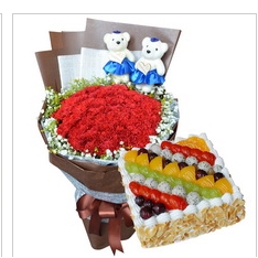 维西县叶枝镇塔城镇永春乡康普乡蛋糕店鲜花店配送生日蛋糕玫瑰