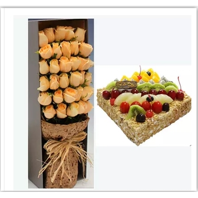 曲沃县里村镇北董乡杨谈乡翼城县蛋糕店鲜花店配送生日蛋糕玫瑰