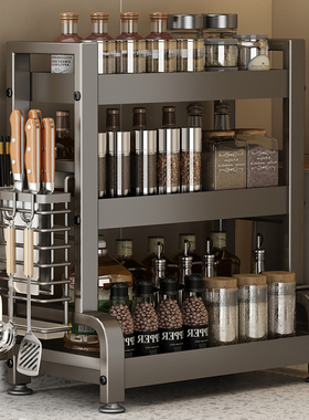 厨房调料置物架台面多层家用品多功能盐调味罐刀架筷子筒收纳盒子