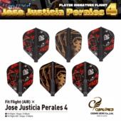 Flight Fit Jose Justicia 4飞镖翼镖叶镖尾 原装 Perales COSMO