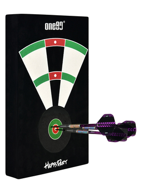 原装正品ONE80 EVA Travelling Dartboard麻制靶心便携飞镖靶