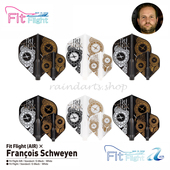 Fit ver.1 Flight Schweyen 固定飞镖翼镖叶镖尾 Francois COSMO