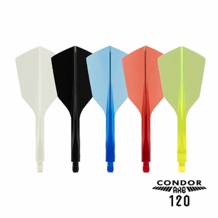 120 NARROW渐窄形加硬飞镖翼三叶一体尾翼飞镖叶 神鹰AXE CONDOR