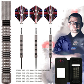 独角兽PREMIER 詹姆士韦德签名款 钨钢专业硬式 UNICORN 飞镖套装