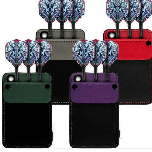 飞镖包免拆收纳PU飞镖袋皮套