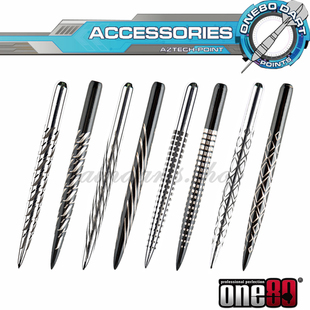 ONE80 三支装网纹硬式镖针|钢针|飞镖尖 提供免费更换镖针服务
