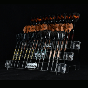 2025秋季新品ONE80亚克力飞镖展示架收纳板架
