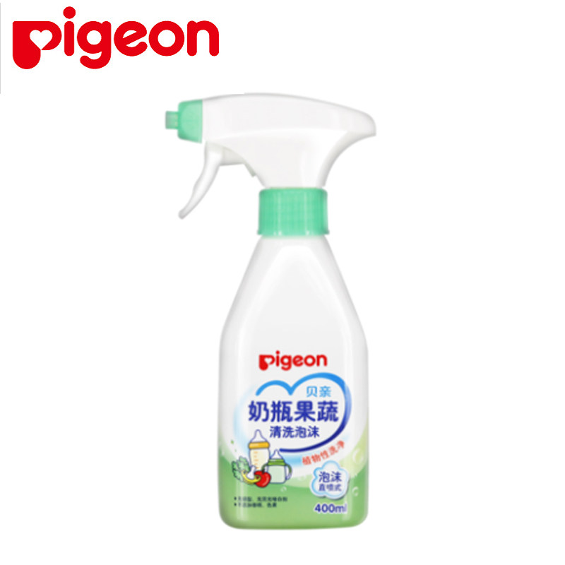 Pigeon/贝亲 婴儿奶瓶果蔬清洗泡沫400ml MA101在类目 尿片/洗护/喂哺/推车床, 清洁液/洗衣液/柔顺剂, 奶瓶果蔬清洗液中 - 来自Buy2taobao.com提供专业的淘宝代购服务