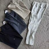 时尚 小红书同款 脚拉链软壳裤 加厚防风户外休闲立体剪裁裤 lu秋冬款