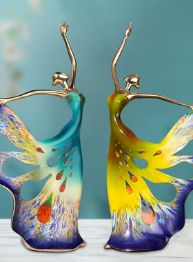 黄铜工艺品摆件高档轻奢乔迁之喜礼品酒柜电视柜玄关客厅家居饰品