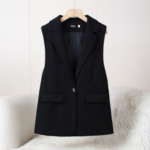 黑色西装马甲女2026春夏季新款韩版气质时尚韩版百搭外穿背心
