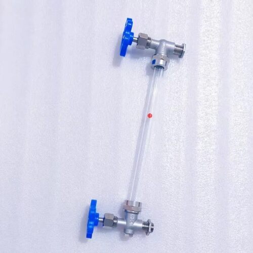 消防水池水箱锅炉有机玻璃管亚克力液位计观察考克显示器简易透明