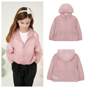 100 外套童装 165 2025春夏儿童粉色连帽拉链休闲长袖 been韩国代购