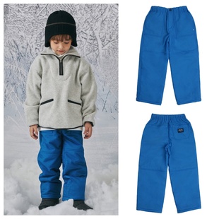 100 童装 165 2025秋冬男女儿童蓝色加绒宽松长裤 been韩国直邮代购