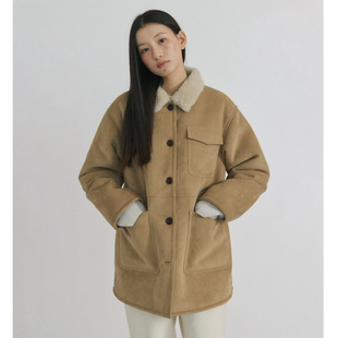 时尚 2025秋冬女装 百搭休闲保暖外套上衣 around直邮代购 韩国step