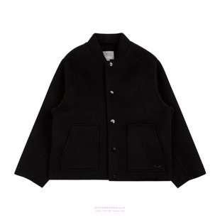 120 休闲外套上衣童装 145 2023秋冬儿童黑色羊毛开衫 been韩国代购