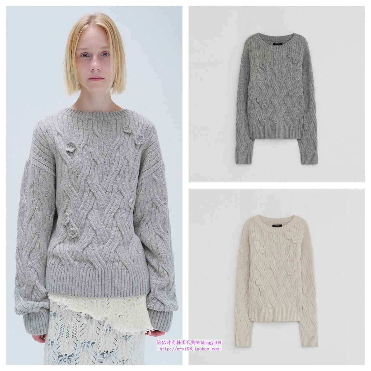 2024秋冬休闲儿童长袖黑色针织衫