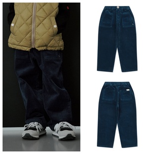 100 童装 165 2025秋春男女儿童土尔其蓝灯芯绒裤 been韩国直邮代购