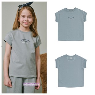 100 T恤上衣童装 165 2024夏儿童卡其圆领套头休闲短袖 been韩国代购