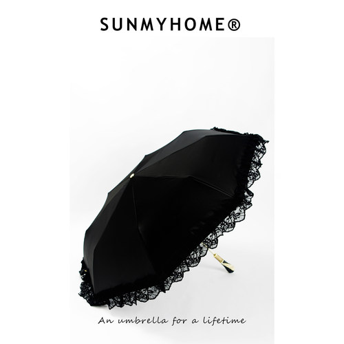SUNMYHOMElolita折叠晴雨伞