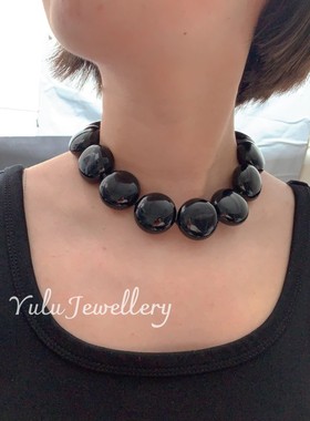 母贝珍珠超大欧美范项链