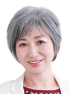 老年奶奶假发蓬松花白全头套白色