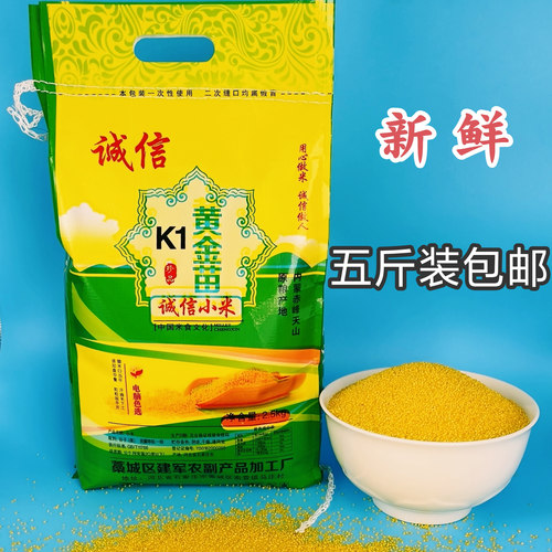 新鲜小颗粒小米黄金苗K1高端品质