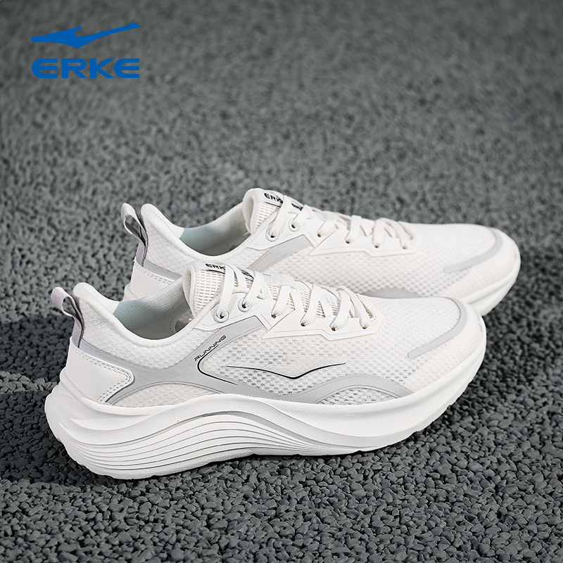 鸿星尔克男鞋运动鞋网面跑步鞋