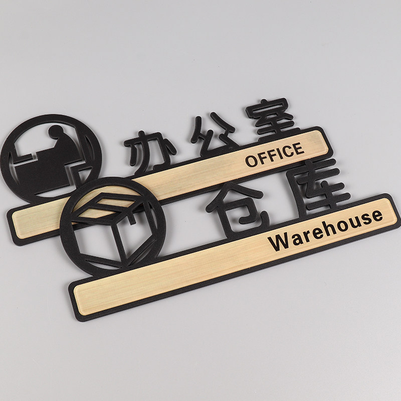 办公室门牌标牌标志标示科室牌提示牌指示牌门贴创意墙贴粘贴型定制