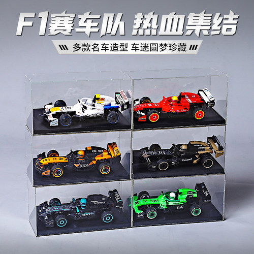 F1方程式积木赛车送男孩生日礼物