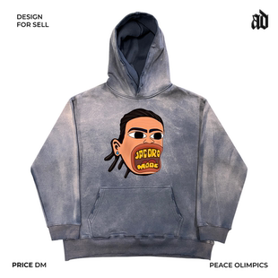 厚重感！美式重磅！街头复古潮流小众别致嘻哈百搭宽松连帽卫衣