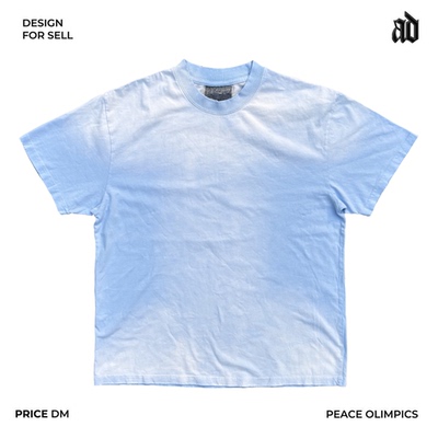 Mottled斑驳 只做美式复古重磅！纯色吊染重工街头多巴胺短袖T恤