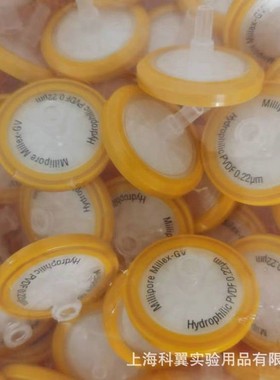 默克SLGV033NB Millex-GV针式过滤器 0.22 μm PVDF 33 mm 非无菌