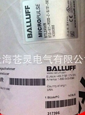 巴鲁夫传感器BTL-5-A11-M0203-Z-SU131-S92原装正品
