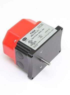 FX04 Fireye伺服马达，电机TERMNL-black；伺服电机，24 VDC操作