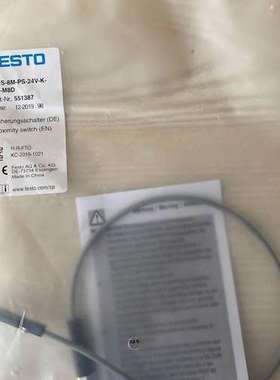 现货销售德国FESTO 接近开关 SIES-8M-PS-24V-K-03-M8D 551387议