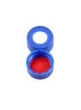 赛默飞 6ASC9ST1 蓝色PP瓶盖AVCS螺口9MM 白色硅胶/红色PTFE隔垫