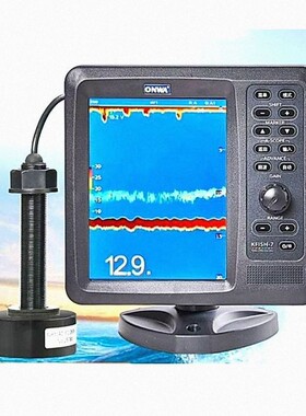 onwa安华 KFISH-7彩色声呐探鱼机船用渔探仪测深仪