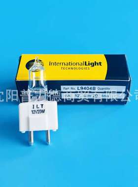 ILT(Gilway)L9404/L9404B ABB浓度计生化仪灯泡12V20W魅力MD-4000