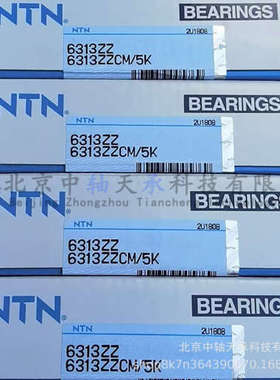 进口NTN 6313ZZCM/5K深沟球轴承6313ZZ尺寸：65*140*33mm