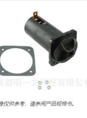 电池座BXS016圆柱电池触点、夹子、座和弹簧Bulgin黑色