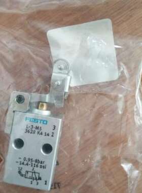 FESTO 直动圆头式阀 V-3-M5 3626 L-3-M5 3628 R-3-M5 3629 现货