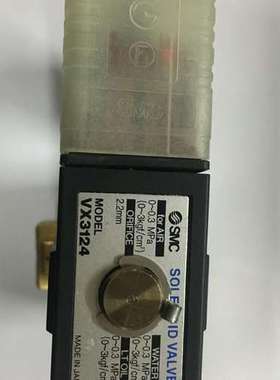 VX3124现货VX3114 SMC电磁阀常开常闭双用1/8接口DC24V全新真品