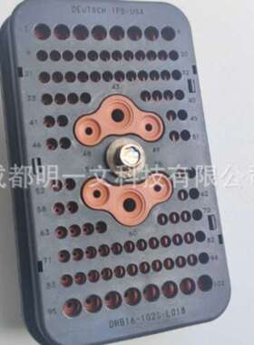 TE泰科DRB16-102SAE-L018汽车连接器公塑壳102孔黑色全新16行 防