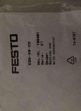 现货销售德国费斯托FESTO 真空吸盘 ESS-20-CS 189401 全新原装议