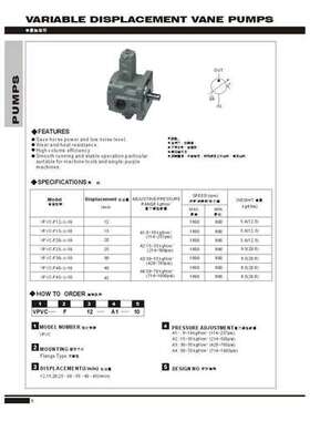 台湾CHIAWANG佳王VPCC-F30A-30A-10叶片泵30B-30B 30C-30C30D-30D