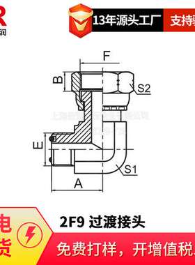 sae520221 fs6500 c6lo 4506美制ORFS外螺纹0形圈平面密封2F9