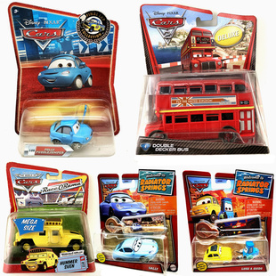 正版美泰汽车总动员合金玩具车教皇头盔板牙精品稀缺款盒装