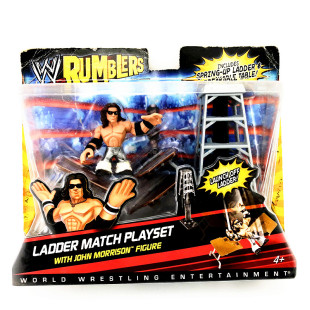 WWE摔跤手玩具模型送葬者 毒蛇 约翰·塞纳道具场景Q版人偶拳击手