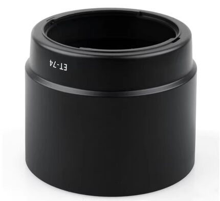 ET-74遮光罩 适用佳能70-200 f 4L镜头爱死 IS 小小白67mm遮光罩